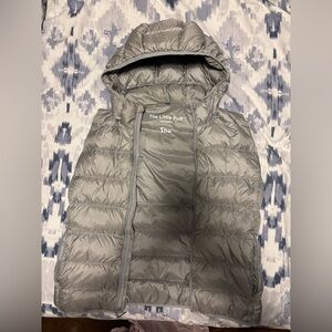 TNA Packable Puffer Vest Silver